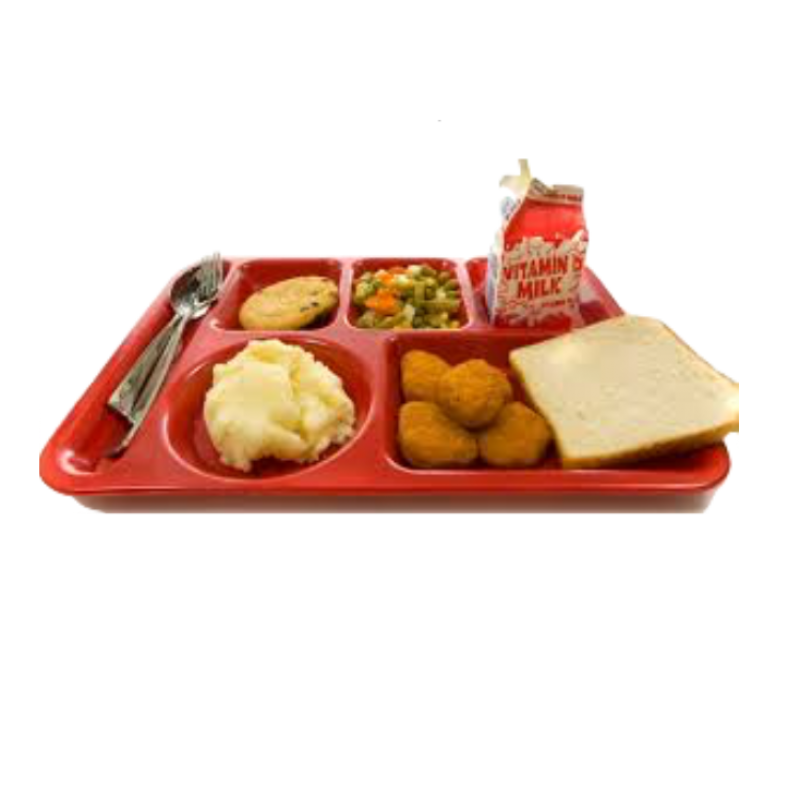 picture of lunch tray