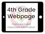 fourth grade web page